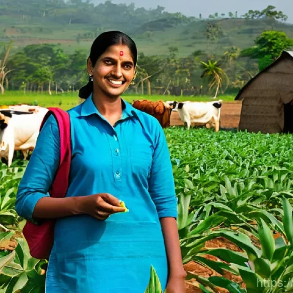 축산업 사료 제조 기술 - **Prompt 1: "Sustainable Future of Animal Feed in India"**
    A vibrant, sun-drenched scene on a mo...