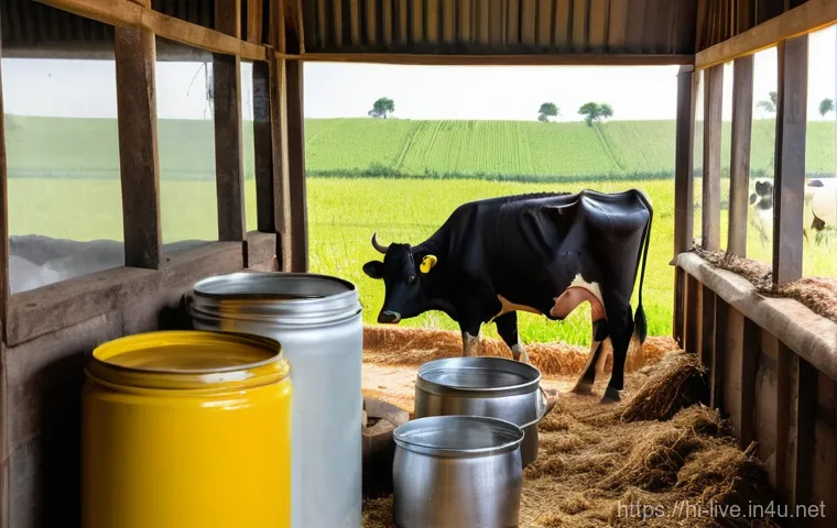 축산업 관련 법규 및 규정 - **Prompt 1: Livestock Insurance and Farmer's Prosperity**
    A wide, sun-drenched shot of a serene ...